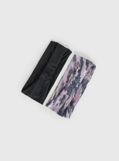 The Juney Headband Pack Camo / Slate