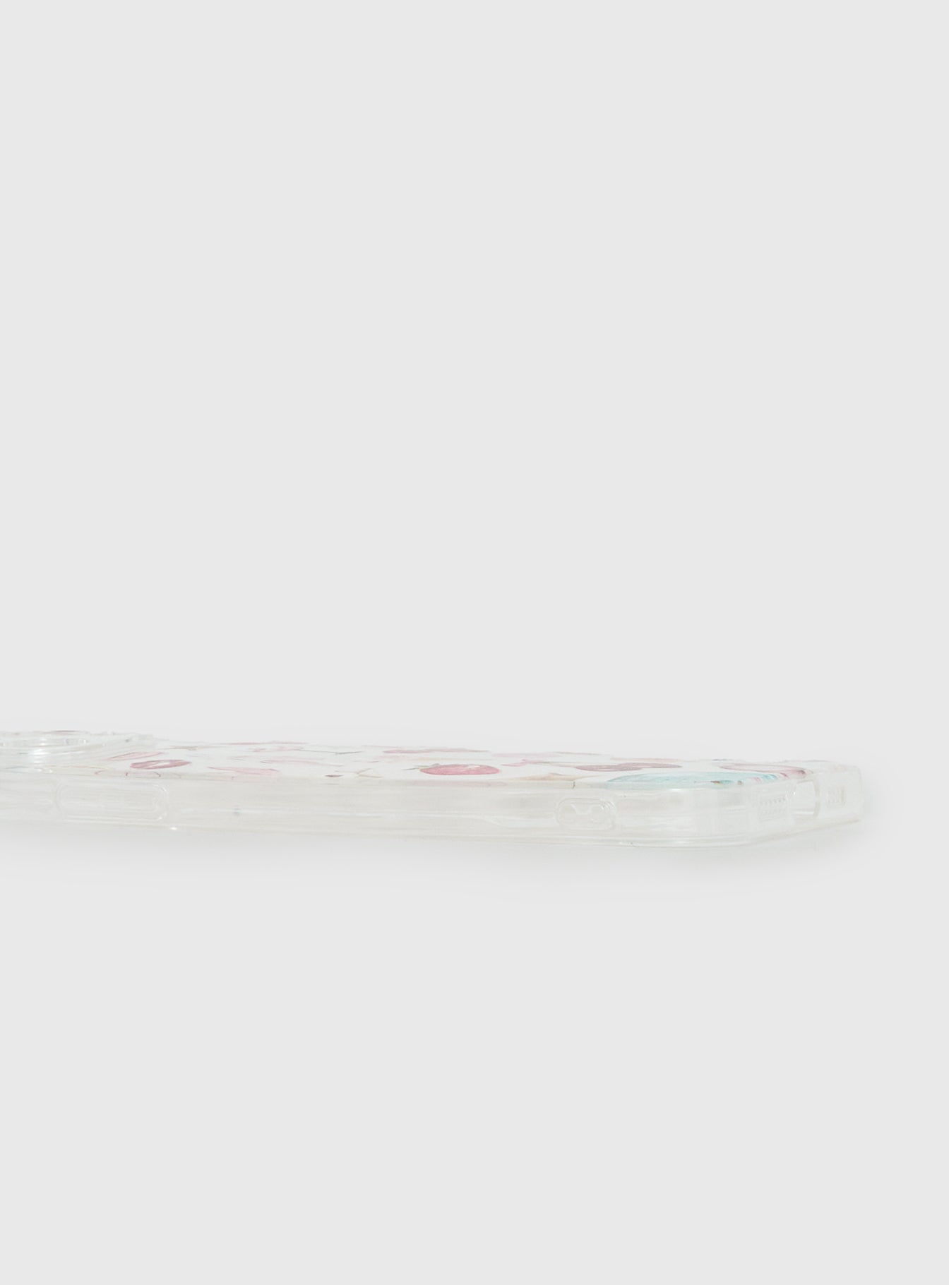 Just A Girl Iphone Case Clear / Pink