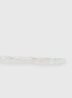 Just A Girl Iphone Case Clear / Pink