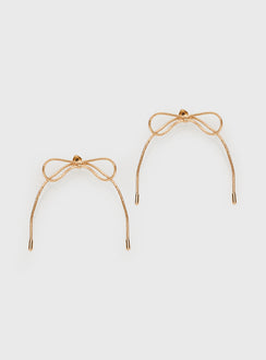 Finnian Earrings Gold