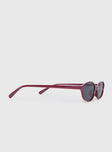 Wonderful World Sunglasses Plum