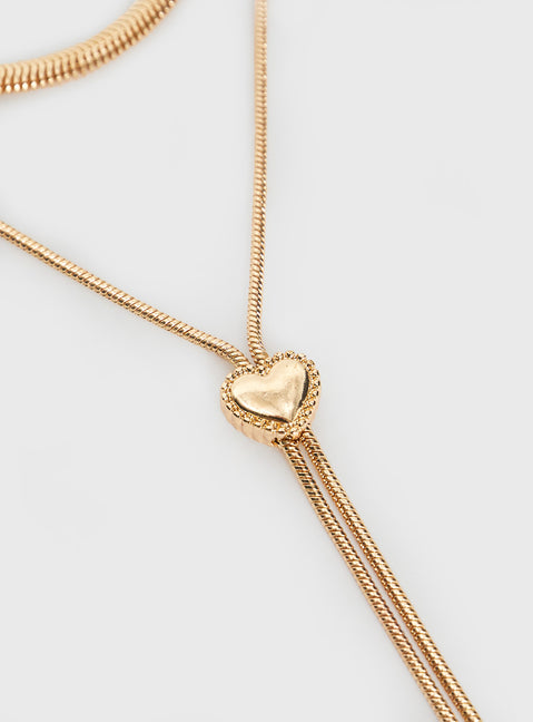 Take You Necklace Gold
