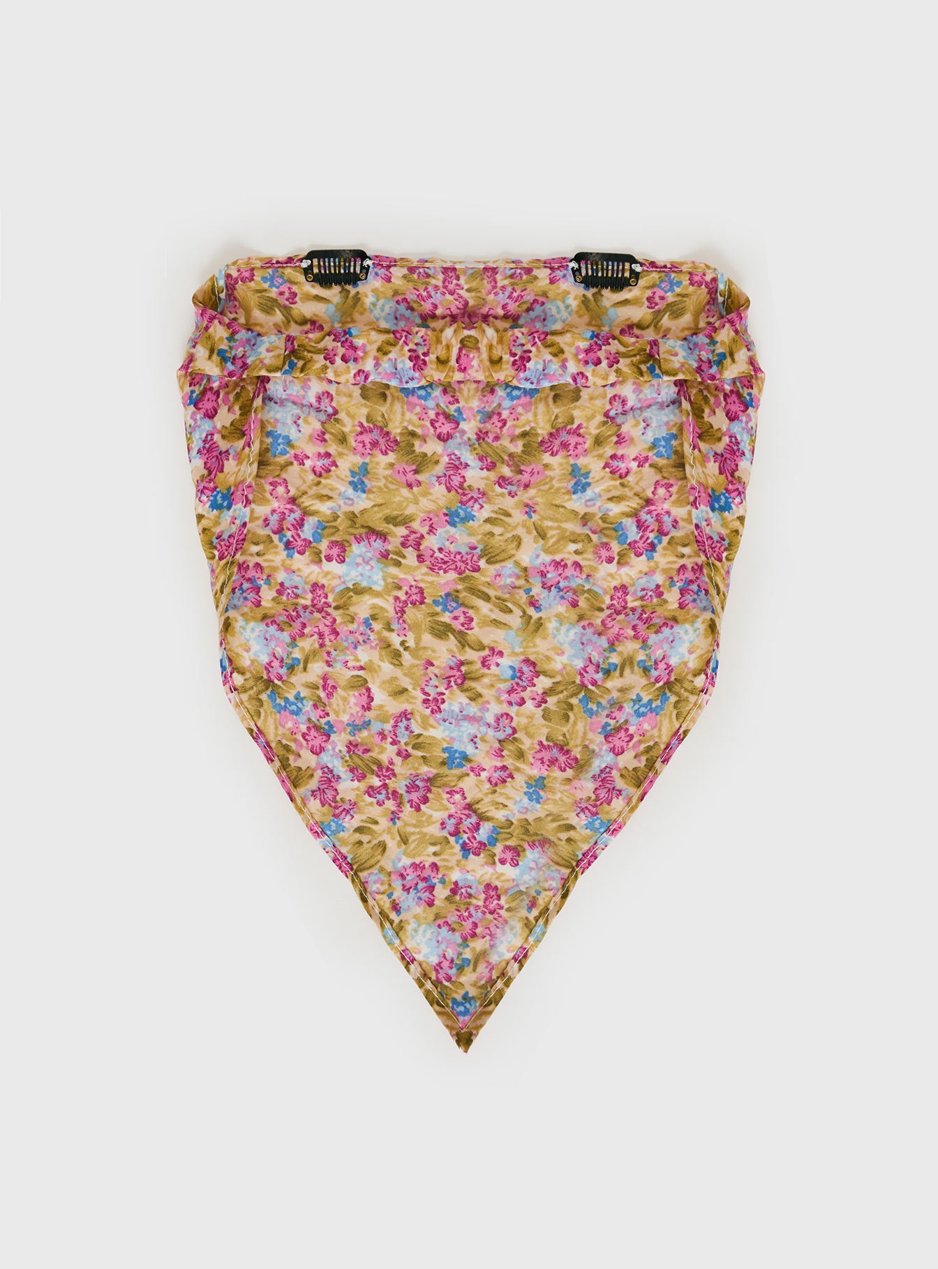 Floral headband Scarf design, elasticated band