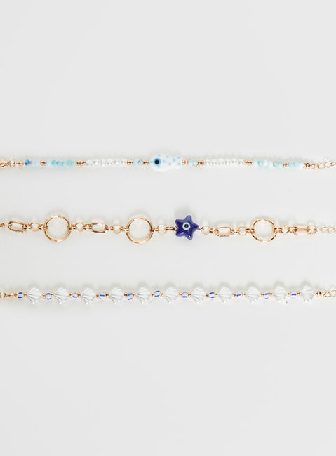 Maelle Bracelet Set Gold