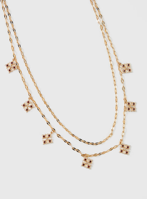 Stars Aligned Chain Belt Gold