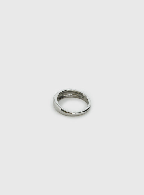 Karensa Edelstahl-Kuppelring Silber