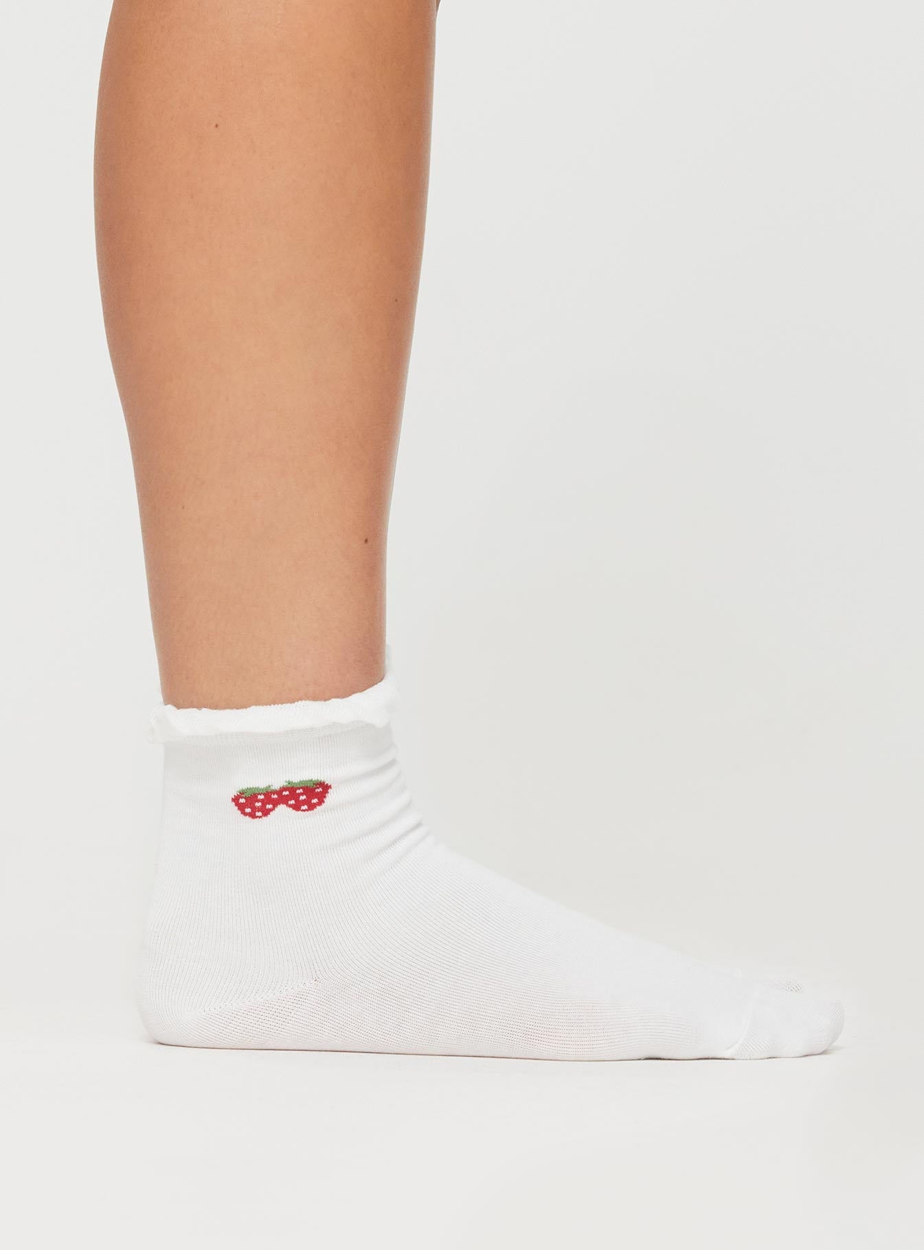 Wait On You Socks White