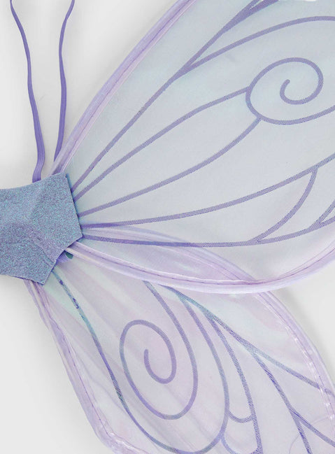 Autumn Mist Fairy Wings Purple