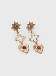 Capulet Earrings Gold