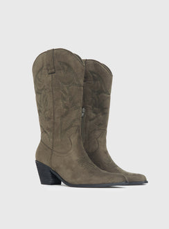 Therapy Clayton Boots Khaki