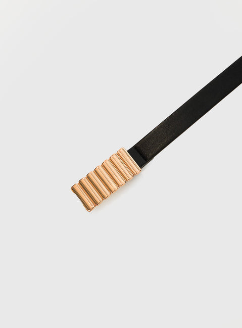 Jacques Belt Black / Gold