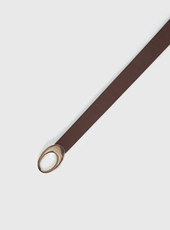 Jaide Low Waist Belt Brown / Gold