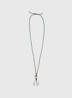 Notting Hill Long Necklace Silver