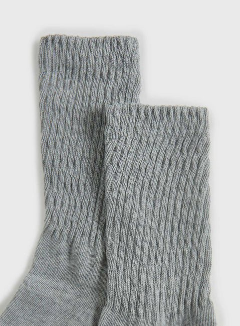 Sama Slouch Sock Grey