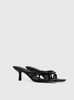 Goalie Heels Black
