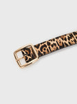 Chapman Belt Leopard