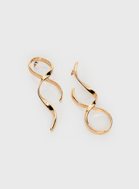 Totals Earrings Gold