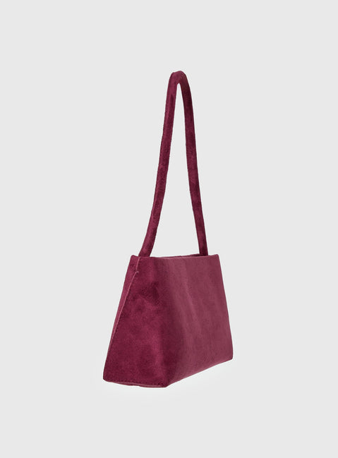 Dawn To Dusk Shoulder Bag Plum Noir