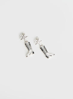 Starstruck Earrings Silver