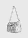 Right Here Shoulder Bag Silver