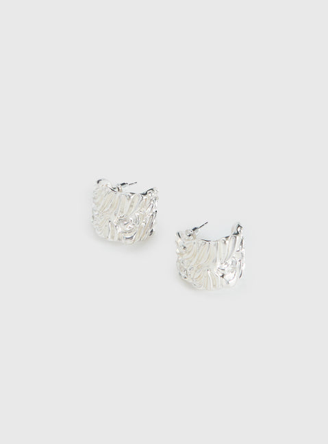 Courter Earrings Silver