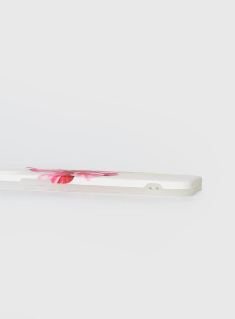 Hibiscus Heart Iphone Case Pink