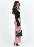 product Mullins Bias Cut Maxi Skirt Pink Princess Polly  Maxi 