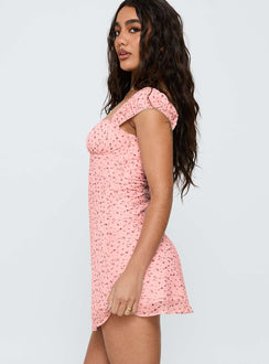 Seyani Mini Dress Pink