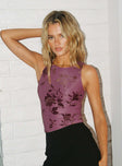Angelical Top Purple