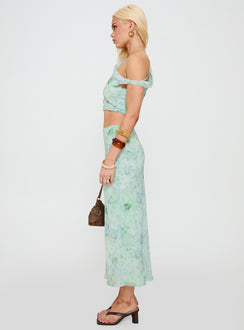 Devereaux One Shoulder Set Green