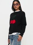 My Dear Knit Sweater Black