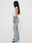 Echovalley Low Rise Jeans Light Wash