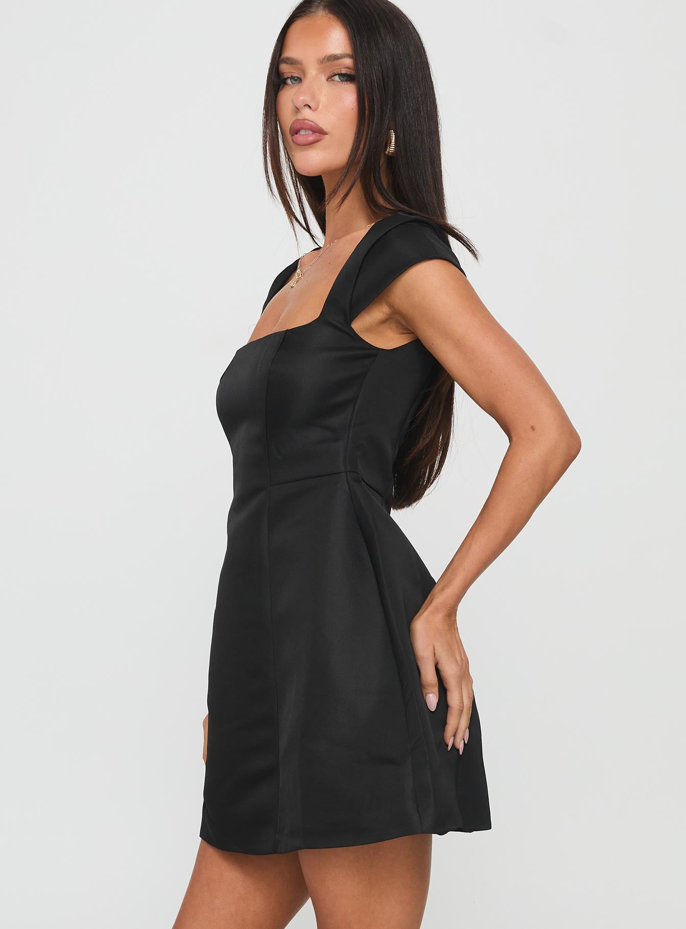Mariza Mini Dress Black