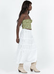 Perky Maxi Skirt White Princess Polly  Maxi 