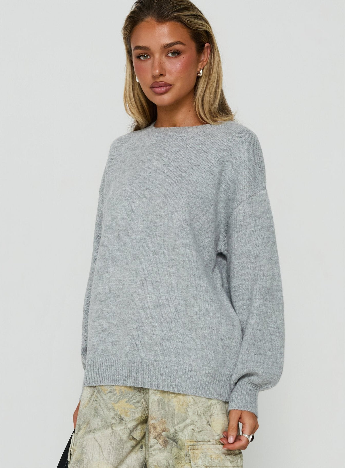 Ryanna Pullover Grau