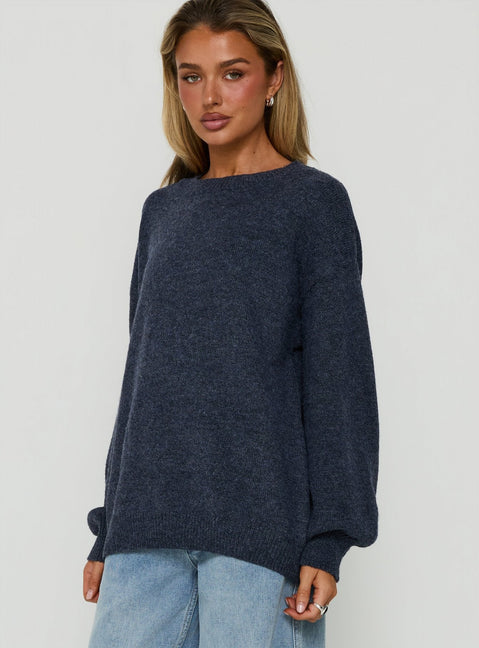 Ryanna Pullover Marineblau