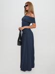 Field Of Dreams Maxi Dress Navy