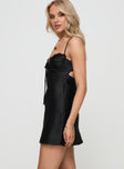 Monument Mini Dress Black