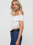 Moonage Top White