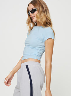 product Princess Polly Sleeveless Crew Neck  Lex Top Sky Blue