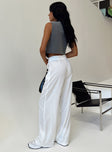 product Princess Polly High Waisted Pants  Kacey Pants White