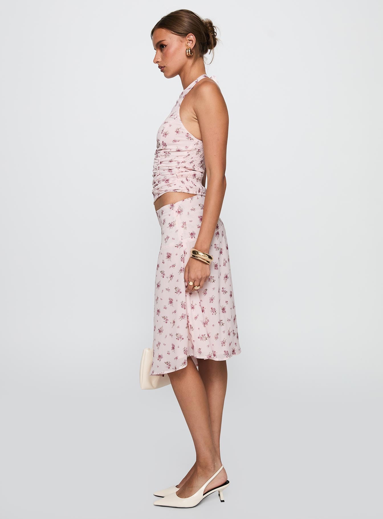 Mixed Media Set Pink Floral