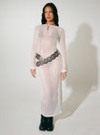 product Princess Polly Crew Neck  Bria Maxi Dress White