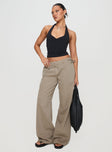 Paltrow Cargo Pant Washed Brown