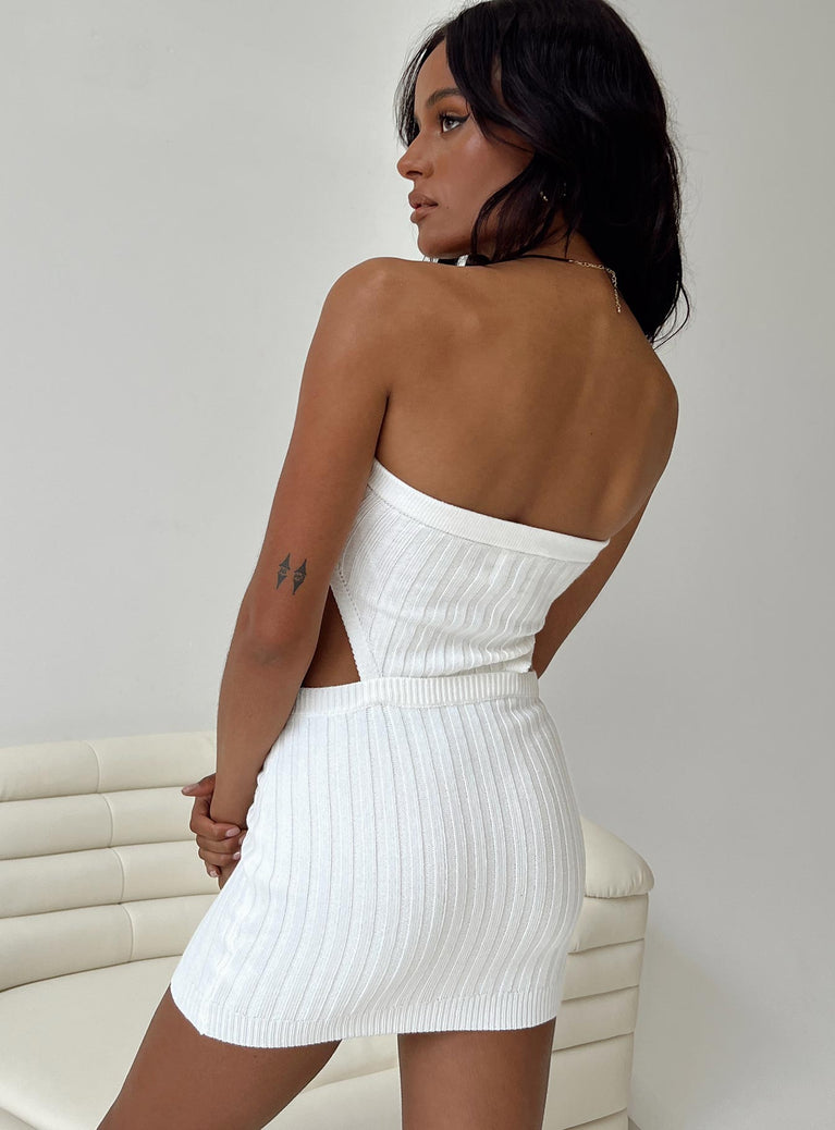 Selsey Mini Dress White