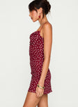 Sugar Mini Dress Red Polka