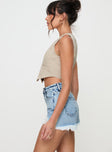 product Anne Denim Shorts Princess Polly Low Rise Shorts 