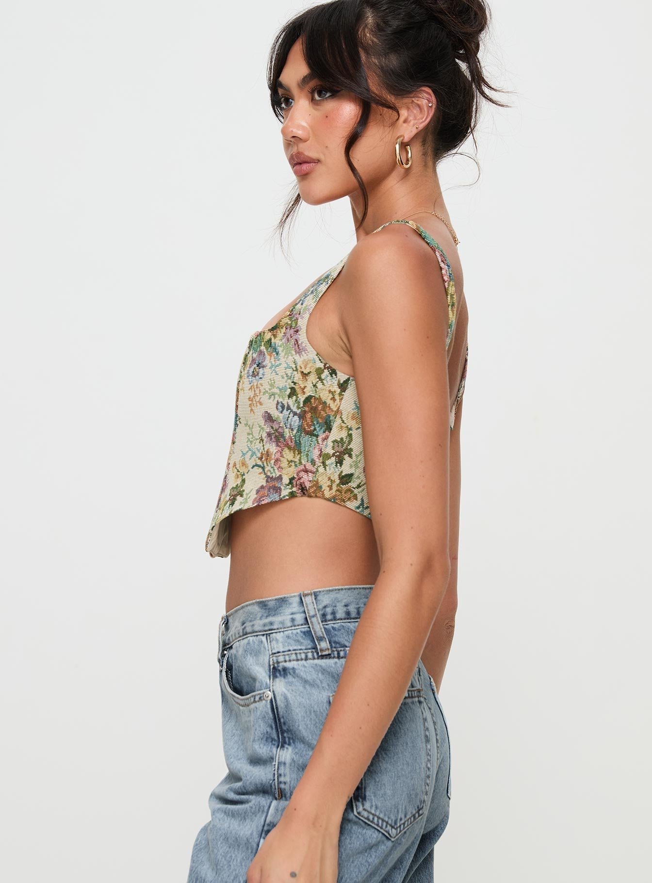 Tender Heart Corset Top Multi | Princess Polly UK