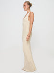 Andiamo Maxi Dress Cream