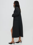 Night Shift Trench Coat Dark Grey